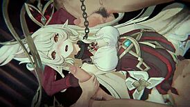 Genshin Impact Alice's Bondage Cowgirl DP Gangbang Collection