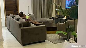 romantic christmas holiday naughty talk turns into hardcore fucking all night long