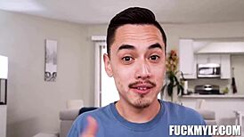 big booty stepmom rewards juan's college success with taboo pov arrangement