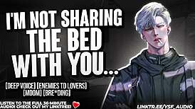 forced to share bed with cocky enemy boyfriend roleplay audio