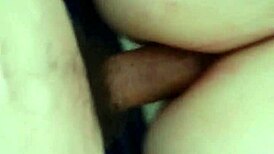 Plump Wife Takes Tight Anal Pounding in Steamy Bathroom
