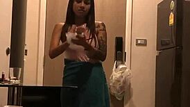 my eyes locked on those BIG BOOBS bouncing in thailand streets