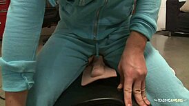 busty brunette sybian ride leads to deepthroat doggystyle pool drilling cumshot