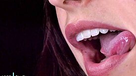 karly suck this huge cock for your cum facial test