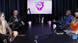 She shares swing house stories first couple meetup no regrets in sheer red