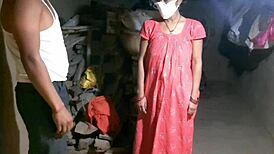 Desi village bhabhi gets hardcore rough fucked by room owner in indian home