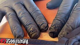 loirinha paid for her tattoo with that smooth pussy since it was all bare and ready