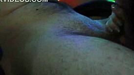 wife sucks lover's cock sloppy close-up while husband at work, real bedroom betrayal facial