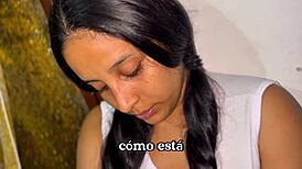 Colombian Teen's Intimate First Time Parody Experience