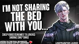 forced to share bed with cocky enemy boyfriend roleplay audio