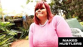 stallion bbc drills redhead pawg milf's huge ass deep