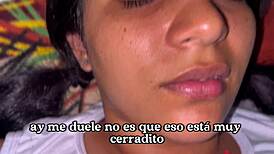 Colombian Teen's Intimate First Time Parody Experience