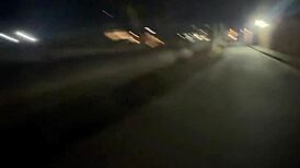 Safada picks prime spots for outdoor fun with well-endowed partner