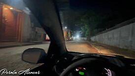 Safada picks prime spots for outdoor fun with well-endowed partner