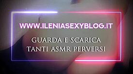 pervy italian whispers foot licking asmr on phone 😈👅