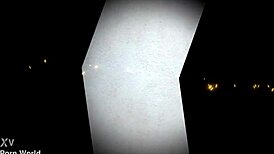 Blond Natali in lingerie jeans shows shaved pussy and natural tits 😘💋