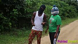 Bush Sex Hits Hard with Hairy Pussy and Big Tits