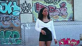 Big Ass Ebony Goddess Zoe Bombon Bent Over for Rough Interracial Doggystyle After Breakup