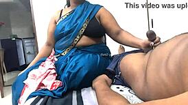 Maid Yeshoda Sucks Dick So Deep, You Watching Her Slobber?