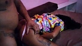 skinny teen enteada takes anal from stepdad