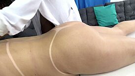 loira suzie slut safada kneels eagerly sucking that thick trans cock deep in full red video