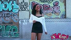 Big Ass Ebony Goddess Zoe Bombon Bent Over for Rough Interracial Doggystyle After Breakup