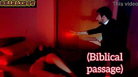 halloween priest exorcism bj ends in cum gulp