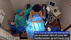 wanna be doctor-tampa forcing hitachi orgasms on phoenix rose guinea pig?