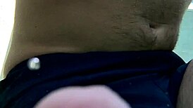 whoa flashing my dick poolside then she fucks me risky with crowds nearby 😏🏊‍♂️💦