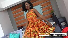 ebony blossom you gave perfect bj now take rough sofa pounding