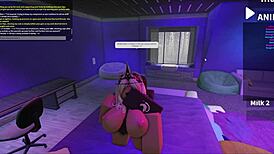 blonde bimbo gets roughly fucked doggystyle by monster bbc