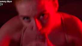 Redhead Wife Deepthroats Big Cock for Cum in Mouth Delight