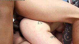 Brunette nicixdreams slammed dp dap tp by three bbc studs with anal fisting creampie!