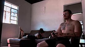 Behind Scenes Sucking Carmona While Playing Video Game Bareback Assfuck