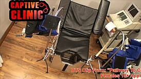 Naked teen Jennevive's bondage clinic bloopers from pathway to citizenship fail, wild hospital fetish! 😱🔒🍑