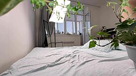 Lovely Couple's Intimate Home Moments in Bedroom Missionary