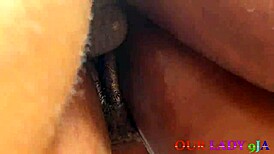 naughty uganda girlfriend fucked hard outdoors on chair!