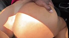 thick black dude fucks hot japanese girl roadside