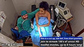 wanna be doctor-tampa forcing hitachi orgasms on phoenix rose guinea pig?