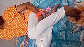 innocent desi step aunty's tight pussy tempts first time family fun