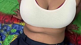 fucked my step sis pretending she's girlfriend squirt