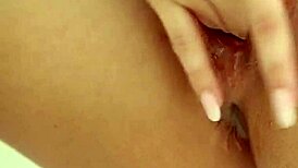 Pretty Brunette Shares Intimate Solo Moment