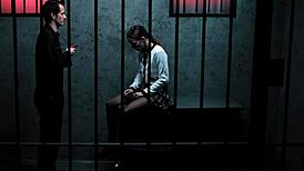 trapped in the sex escape room the redhead cougar freezes in time stop fetish as she's bound ripped clothes fucked like a submissive doll doggystyle with wet pussy dripping