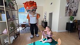 Kathryn Mae turns yoga into pleasure!