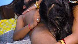 i'm fuckin' desperate for that desi bhabhi's hardcore anal threesome at home man... full vid