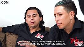 hey these young studs wanna cast with horny redhead nympho