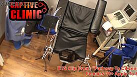 Naked teen Jennevive's bondage clinic bloopers from pathway to citizenship fail, wild hospital fetish! 😱🔒🍑