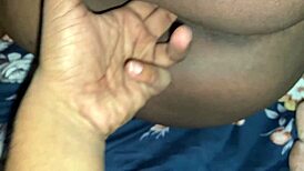 Step dad sneaks in to fuck squirting mallu mommy fingers her wet pussy 😍💦