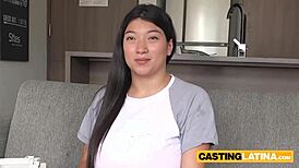 HUGE TITS JAPANESE LATINA MILF FAILS CASTING FROM AGE BUT SUCKS DEEP