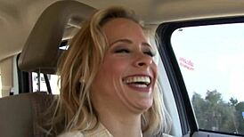 her pussy stretches gaping wide around that massive monster cock